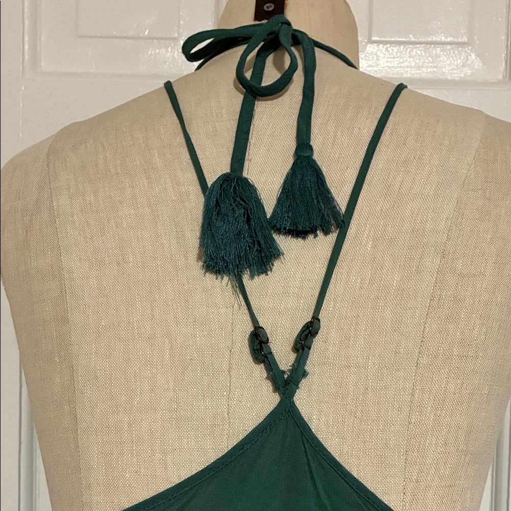Free People Green Halter Dress - Picture 7 of 7